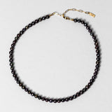 Collier Harry perles d'eau douce noires
