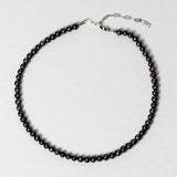 Collier Harry perles d'eau douce noires