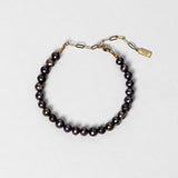 Bracelet Harry perles d'eau douce noires